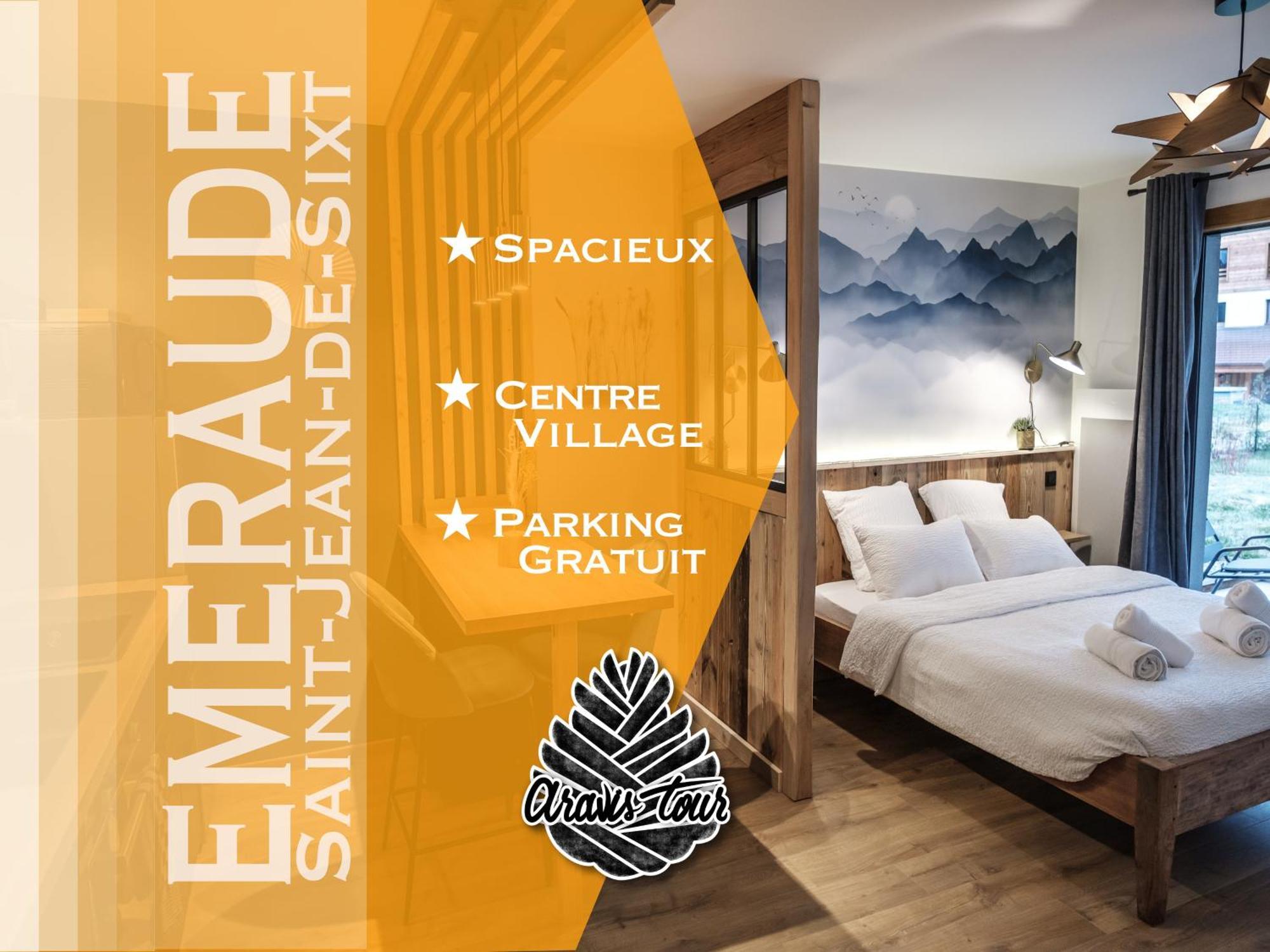 Residence Emeraude - Centre Village - Aravistour Saint-Jean-de-Sixt Εξωτερικό φωτογραφία